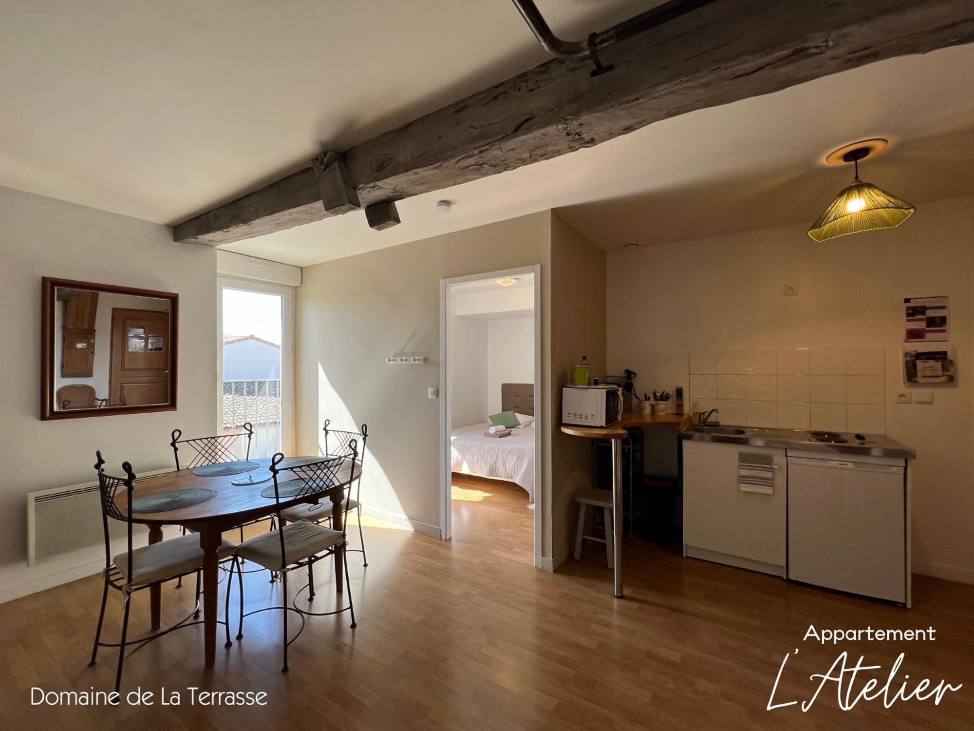 Domaine De La Terrasse Lägenhet Carbonne Exteriör bild