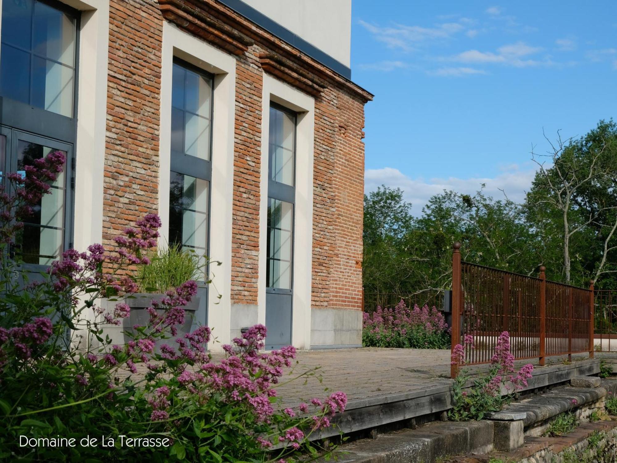 Domaine De La Terrasse Lägenhet Carbonne Exteriör bild