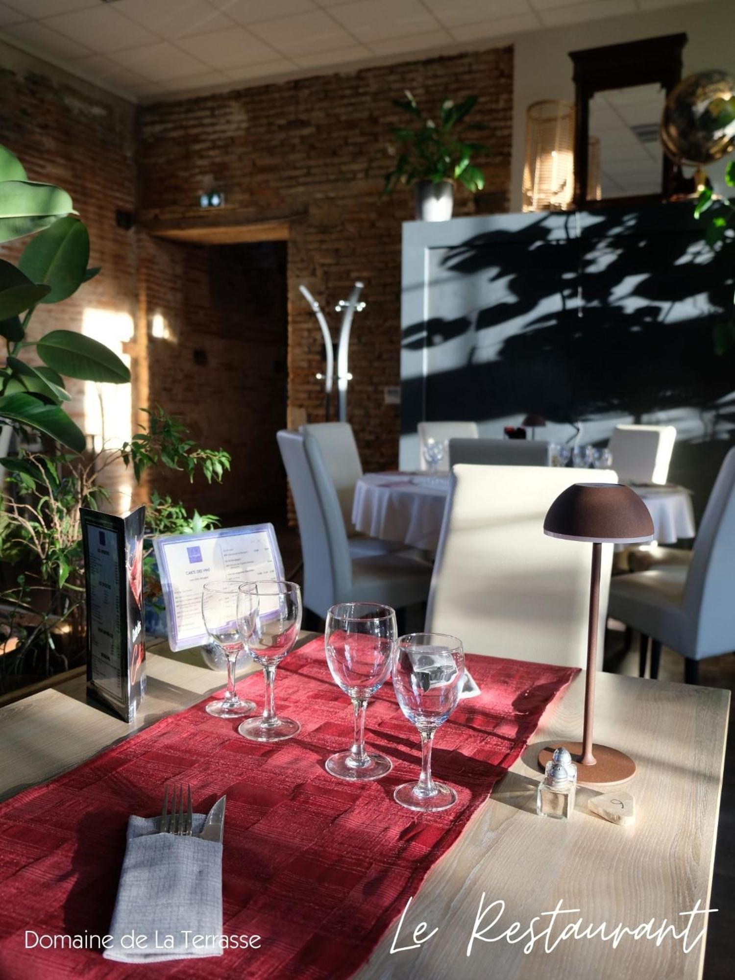 Domaine De La Terrasse Lägenhet Carbonne Exteriör bild